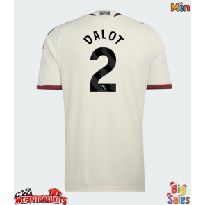 Manchester United Diogo Dalot #2 Replica Third Stadium Shirt 2026-27 Short Sleeve